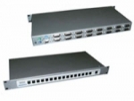 16 port'lu PS/2 KVM (Keyboard/Video Monitor/Mouse) Switch, OSD 