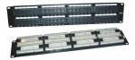 48 Port CAT.5E Patch Panel, 50 (Mikron), Alt�n Kontak