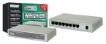 Unmanaged 8 port 1000Base-T Gigabit Switch, Masa�st� Tipi 